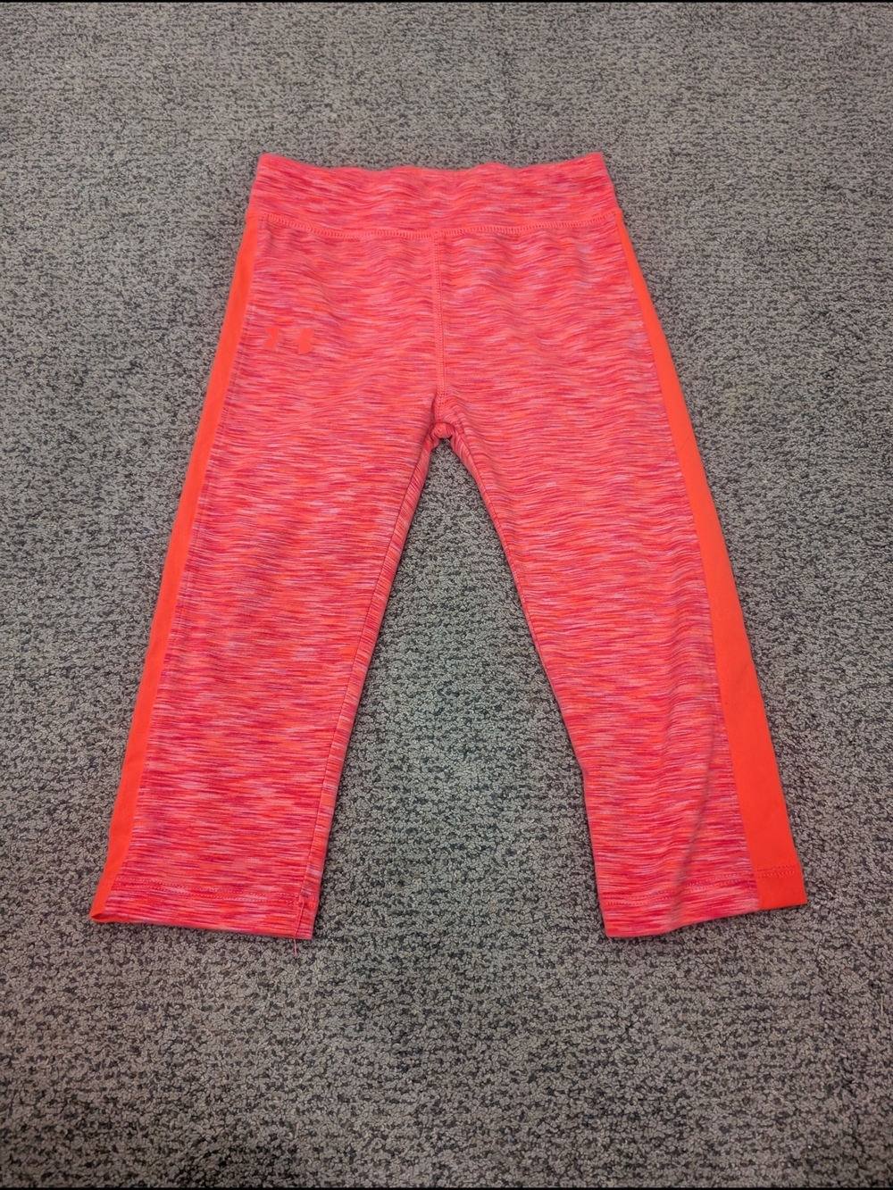 Under Armour Neon Coral Heather Performance Tee